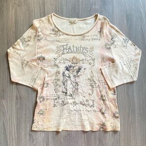 Beige Fairy Top